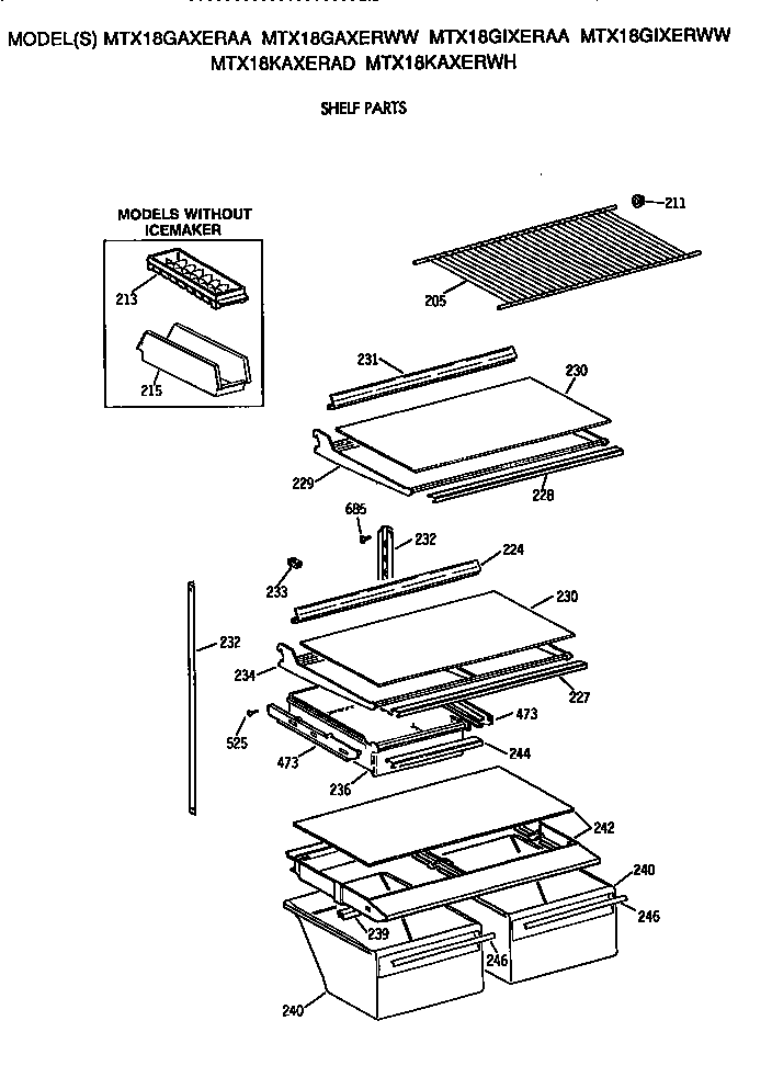 SHELVES