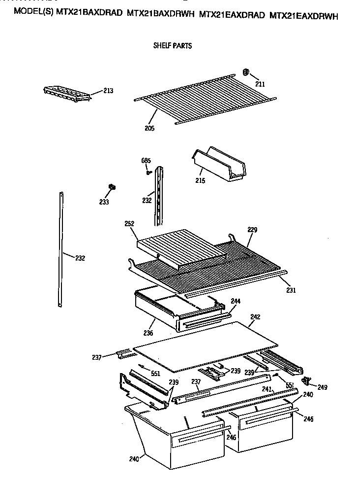 SHELVES