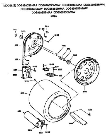 Drum and duct
