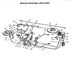 GE JGP640ES2BG burner assembly diagram
