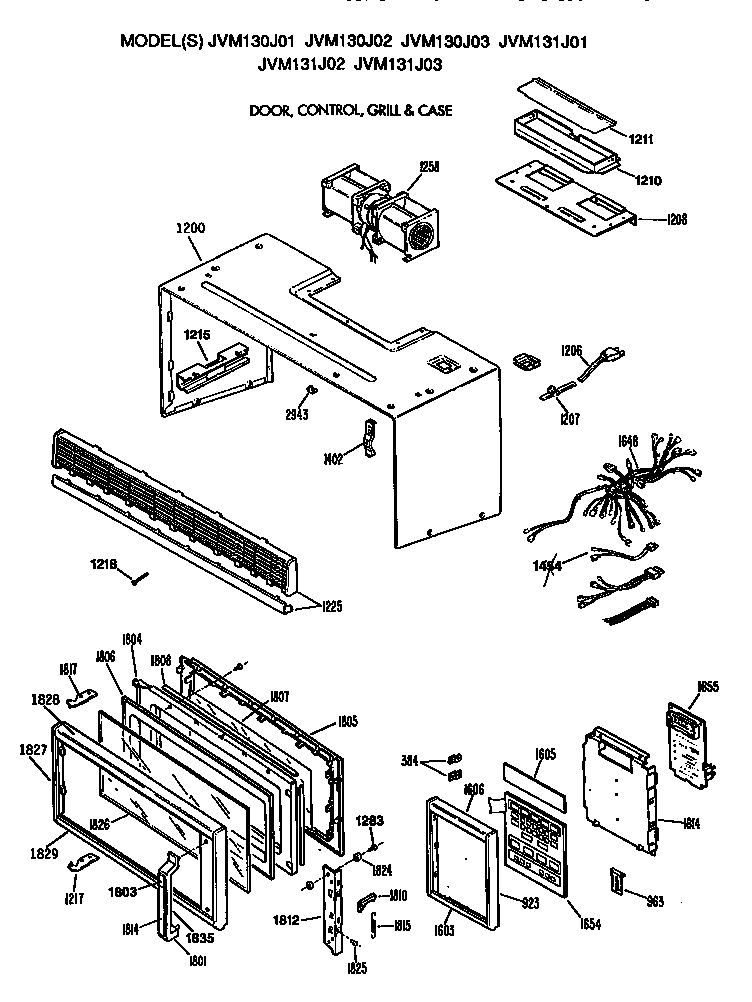 DOOR/CONTROL AND CASE