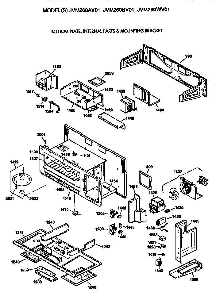 Oven cavity/installation