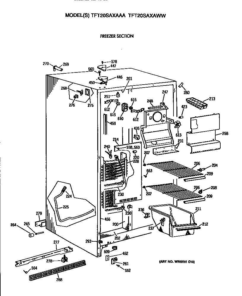 FREEZER SECTION