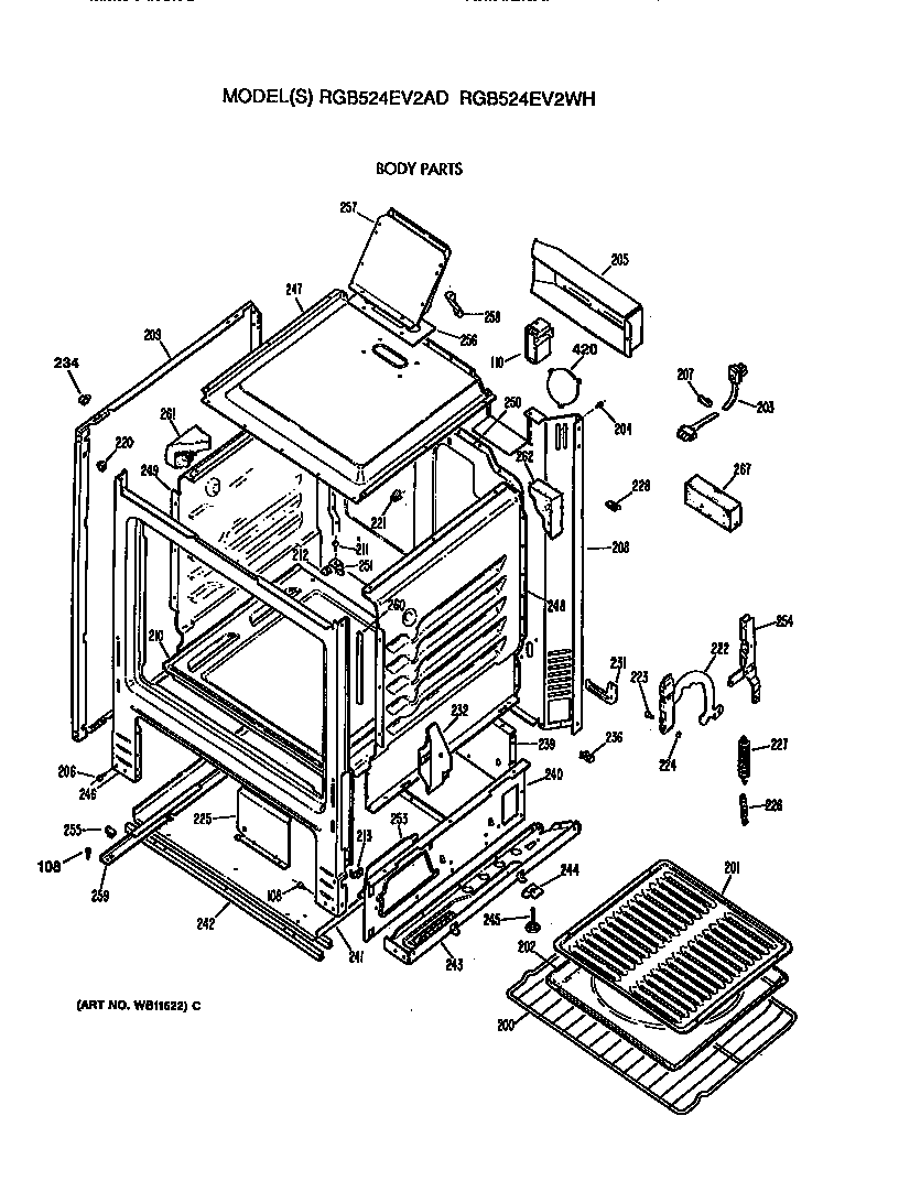 Oven cabinet
