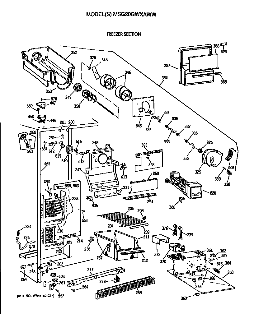 FREEZER SECTION