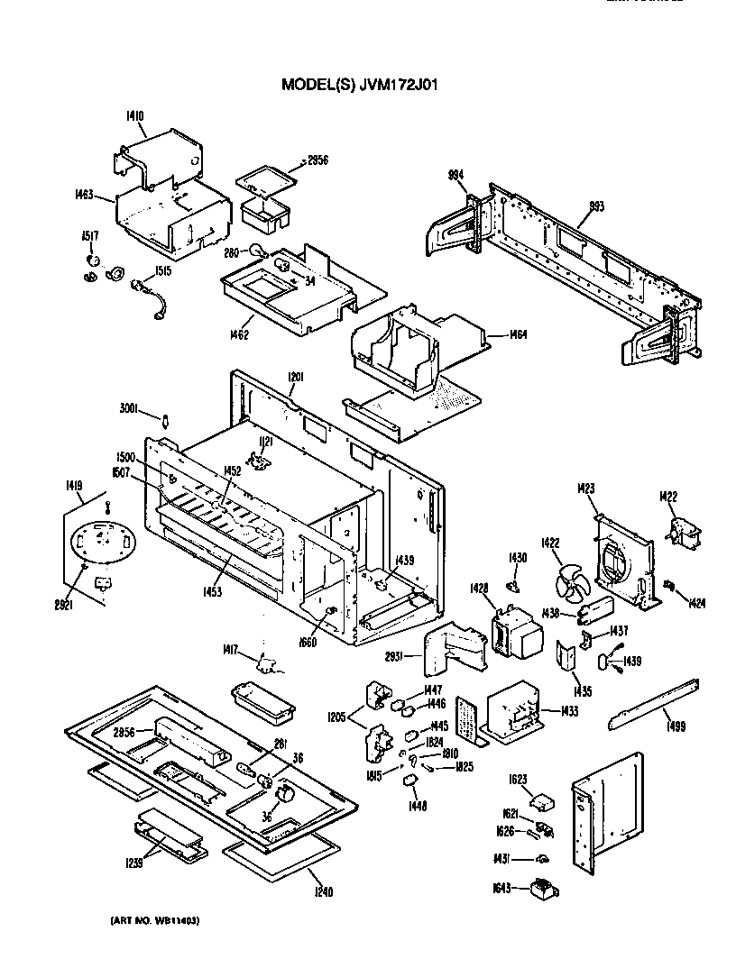 Internal parts