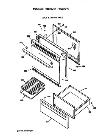 Door/utility drawer