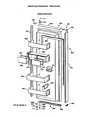 Refrigerator door