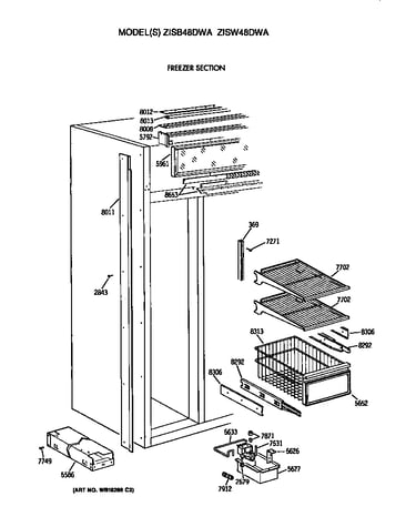 Freezer shelves