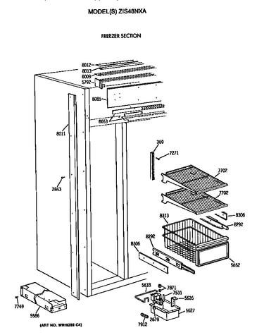 Freezer shelves