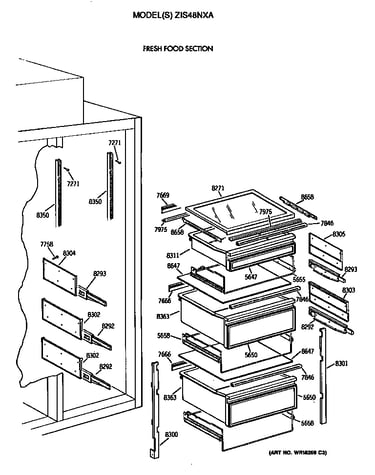 Refrigerator shelves