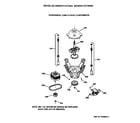 GE WDSR4110T2AA suspension, pump and drive diagram