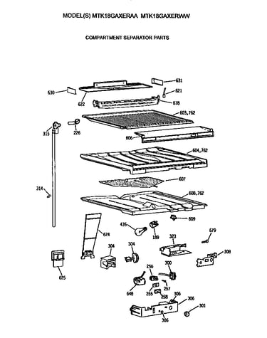 Compartment separator