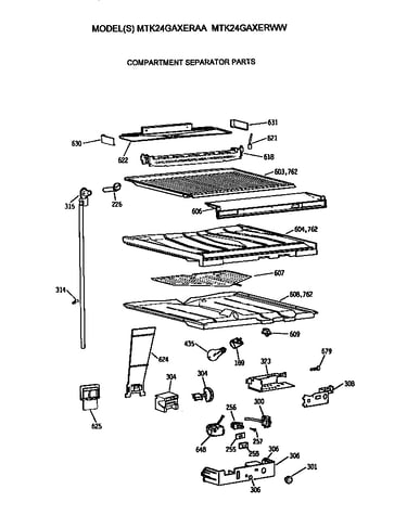 Compartment separator