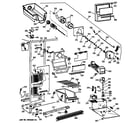 GE TFG25JRYAWW freezer section diagram