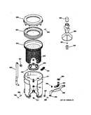 Tub, basket & agitator
