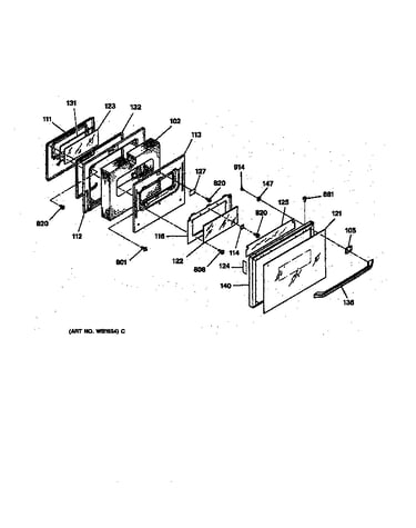 Oven door