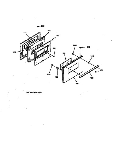 Oven door
