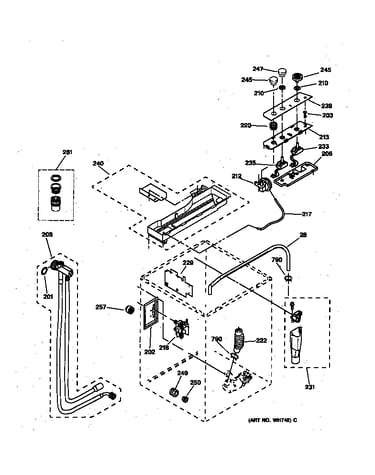 Controls & rear panel parts