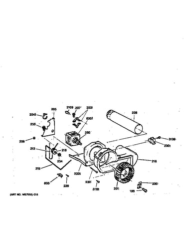 Blower & drive assembly