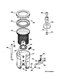 Tub, basket & agitator