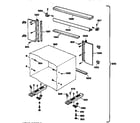GE AJK08AHV4 mounting parts diagram