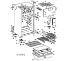 GE TBX18TAZDRAD cabinet diagram