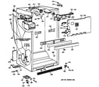 GE TBX19DIYFRAA cabinet parts diagram