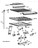Compartment separator parts