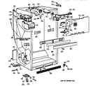 GE TBX18DAXPRAA cabinet parts diagram