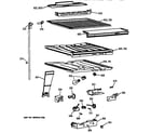 GE TBX18DAXRRAA compartment separator parts diagram