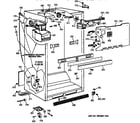 GE TBX18JAXRRAA cabinet parts diagram