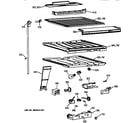 GE TBX18JIXRRWW compartment separator parts diagram