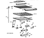 GE TBX18MAXPRWW compartment separator parts diagram