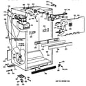 GE TBX18SAXPRAA cabinet parts diagram