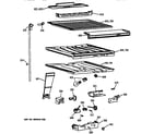 GE TBX18SAXPLAA compartment separator parts diagram