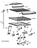 Compartment separator parts