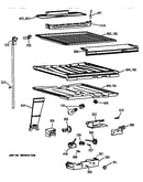 Compartment separator parts