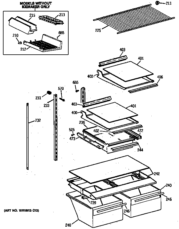 SHELF PARTS