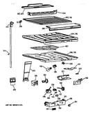 Compartment separator parts