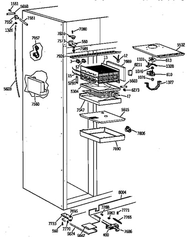 Freezer section
