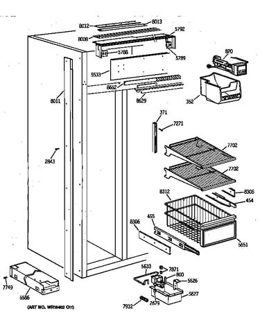 Freezer section