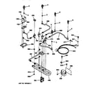 GE JGP636BEV1BB gas & burner parts diagram