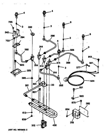 Gas & burner parts