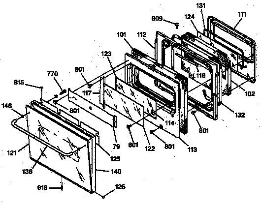 OVEN DOOR