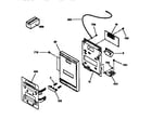 GE JTP95WW1WW escutcheon base assembly diagram