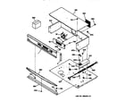 GE ZET757BW1BB control panel diagram