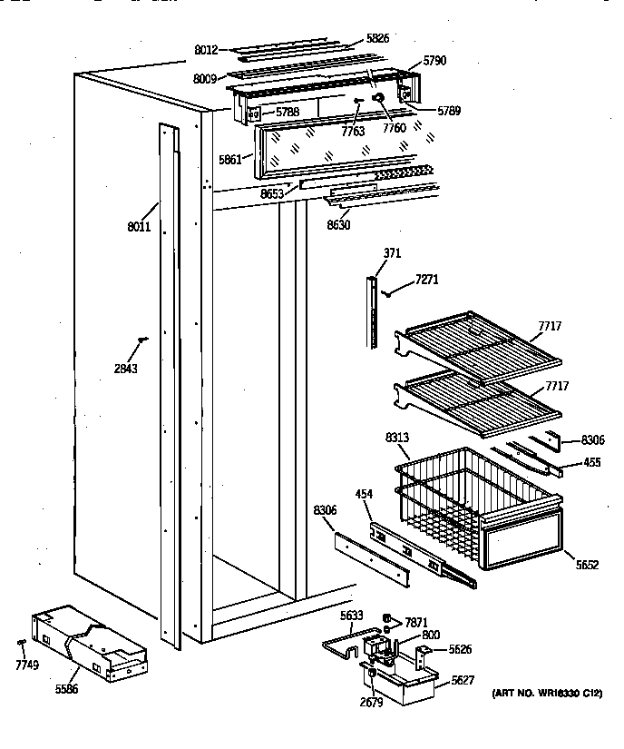 Freezer section