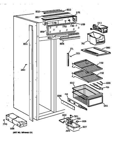 Freezer section