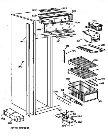 Freezer section